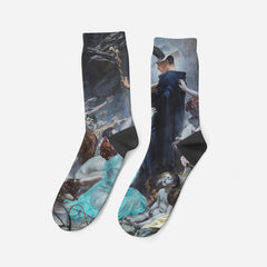 Souls on the Banks of the Acheron, 1898, Șosete