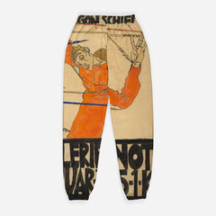 Egon Schiele, Pantaloni de trening