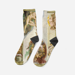 Creation of Adam, 1511, Șosete