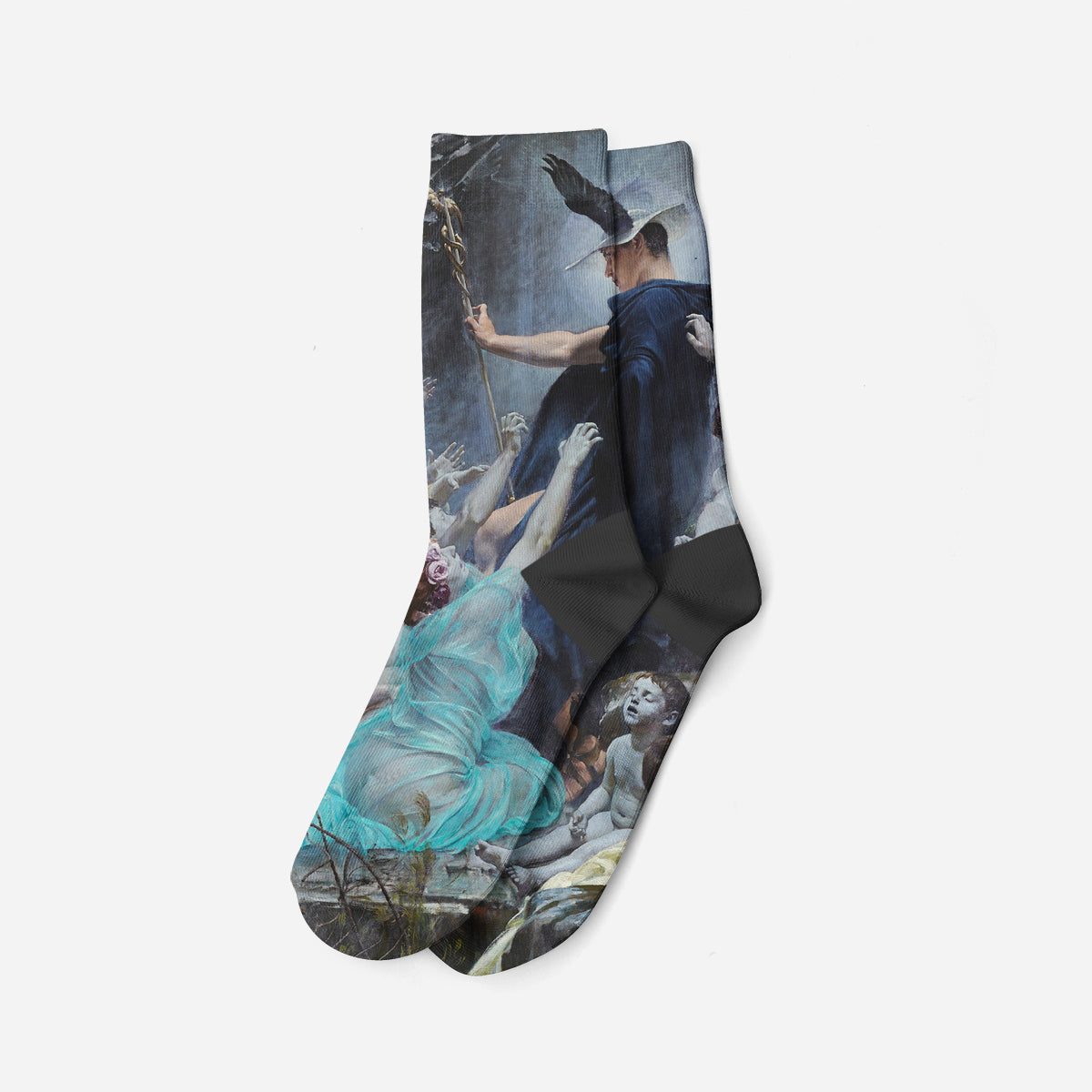 Souls on the Banks of the Acheron, 1898, Șosete