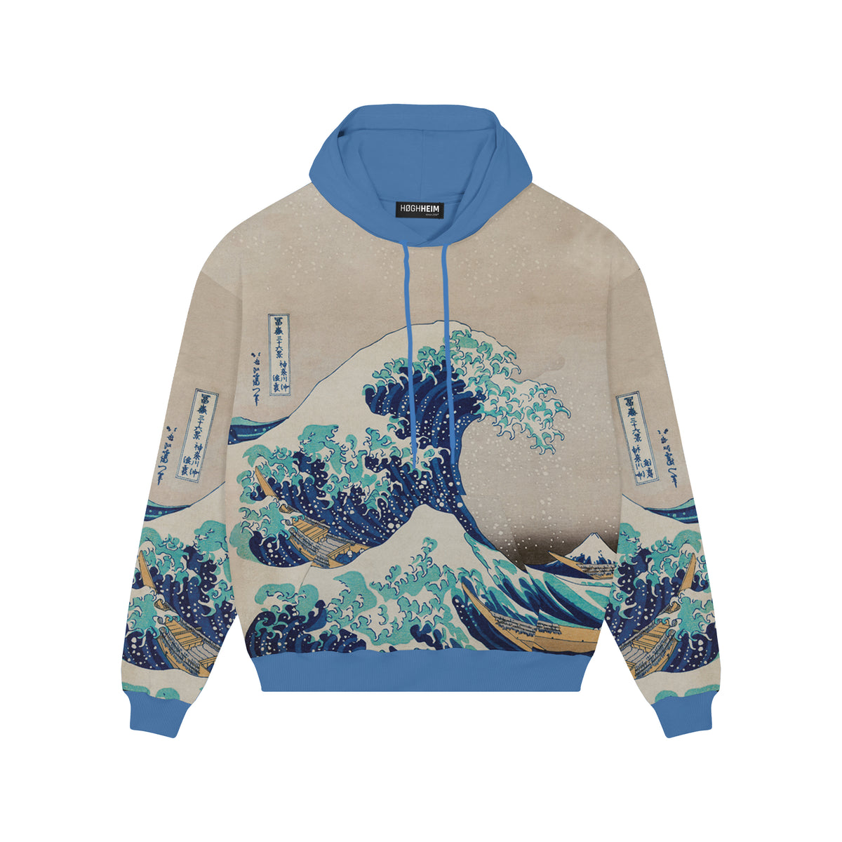 Kanagawa Oki Nami Ura, 1832, Hanorac Supradimensionat