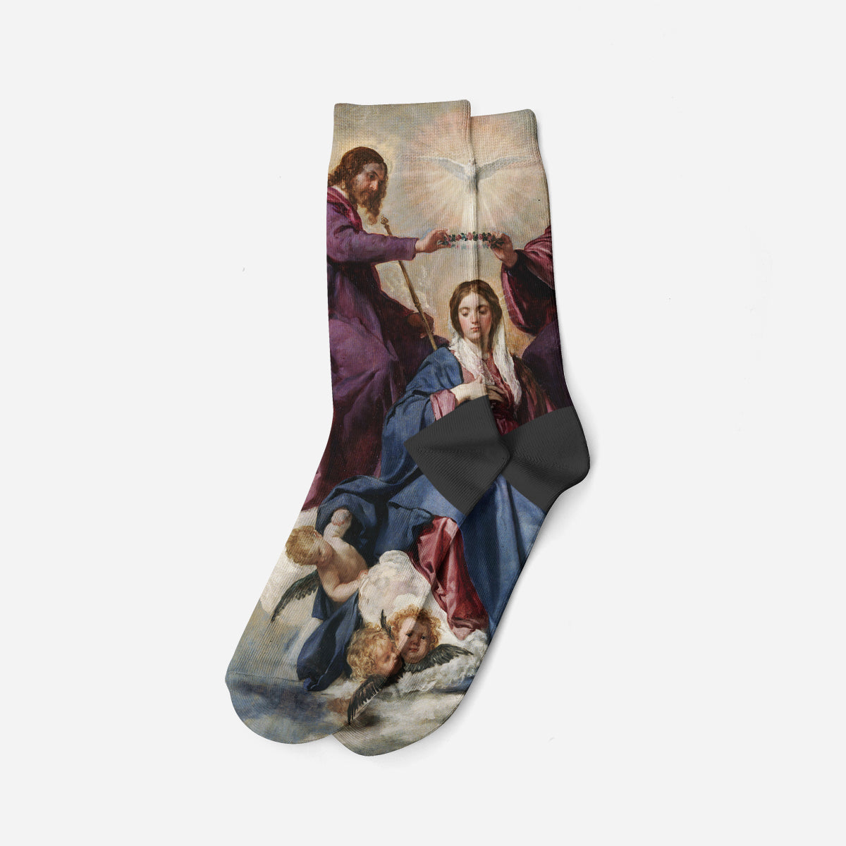 Coronation of the Virgin II, 1636, Șosete