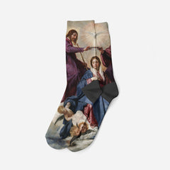 Coronation of the Virgin II, 1636, Șosete