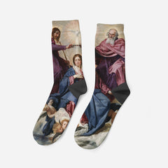 Coronation of the Virgin II, 1636, Șosete